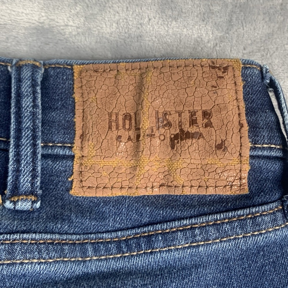 Hollister California Jeans Mens 36x32 Stacked Skinny Advanced Stretch Dark Blue - Picture 10 of 10
